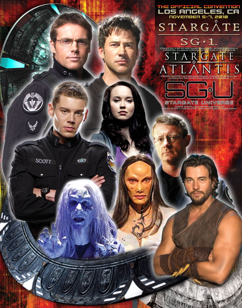 Stargate SG1 Atlantis Convention Los Angeles, CA Creation Entertainment