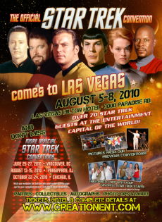 star trek las vegas poster