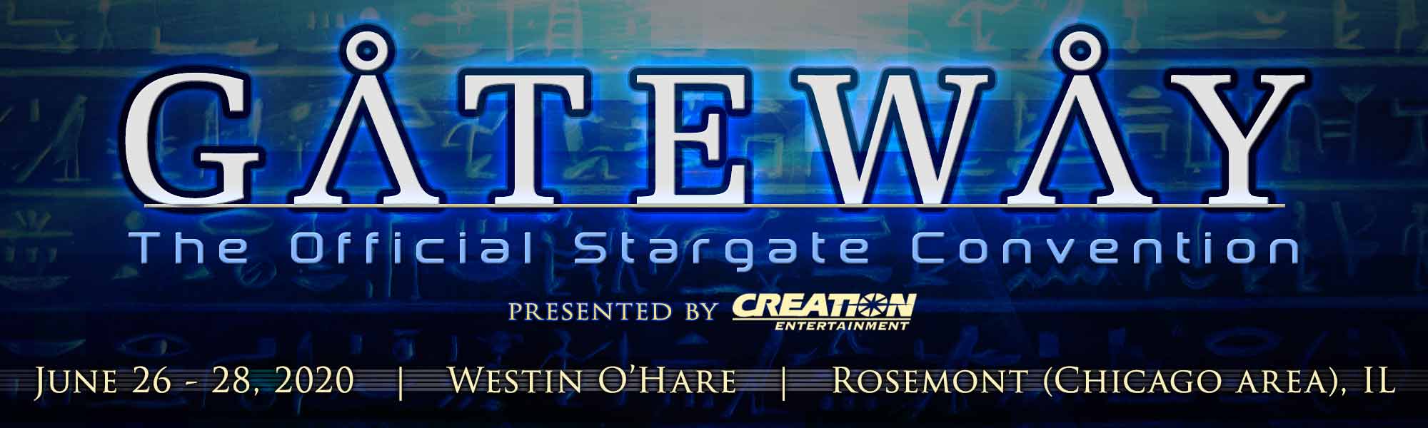 Creation Entertainment's presents GatewayThe Official Stargate