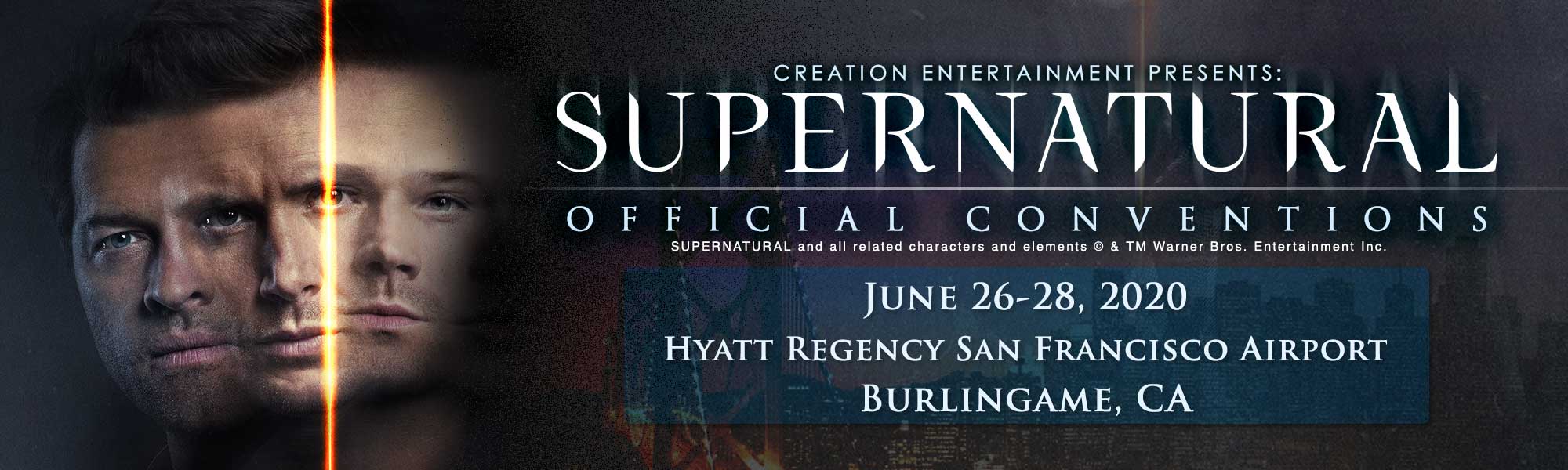 Creation Entertainment's Supernatural Offical Convention in Burlingame