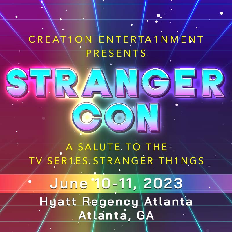 Creation STRANGER CON a salute to Stranger Things TV Series fan