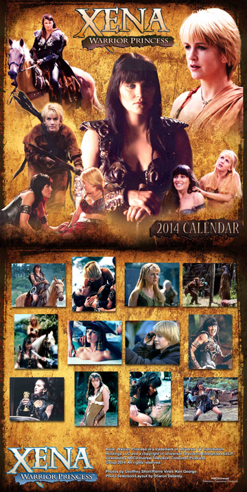 Xena 2014 Photo Calendar